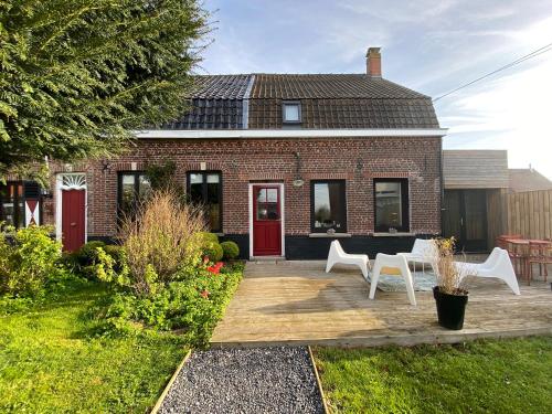 Het Oude Stadhuis, maison flamande avec jardin située entre Lille and Dunkerque