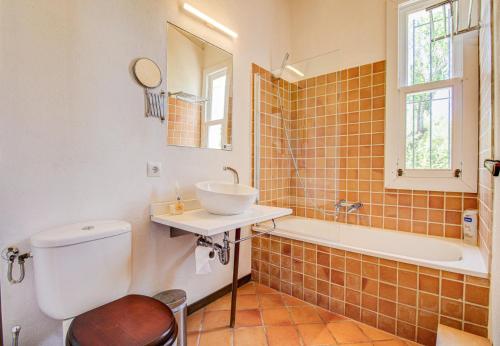 Kúpeľňa v ubytovaní Ideal Property Mallorca - Can Flauta