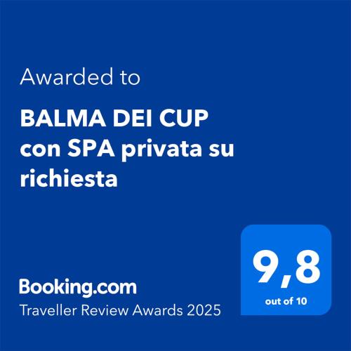a screenshot of the balma del cipucucucucuuu at BALMA DEI CUP con SPA privata su richiesta in Pont Canavese