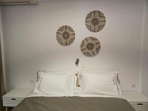 Ένα ή περισσότερα κρεβάτια σε δωμάτιο στο Olives House