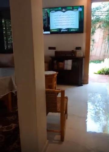 TV a/nebo společenská místnost v ubytování Villa Mina