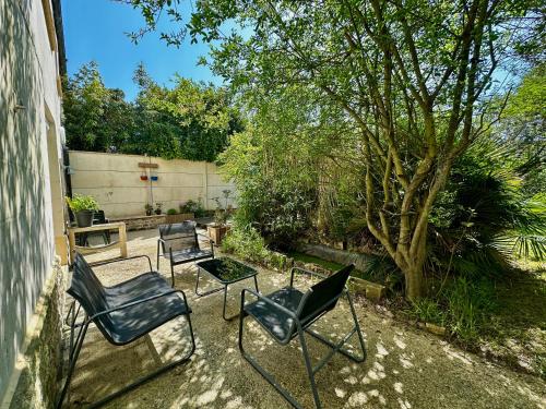 Appart' Basly - avec terrasse à 7km des plages