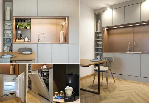 Η κουζίνα ή μικρή κουζίνα στο MEC-2 Apartment Mechelinki