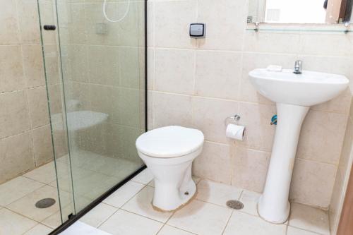 Bilik mandi di Bella Casa Flat Service
