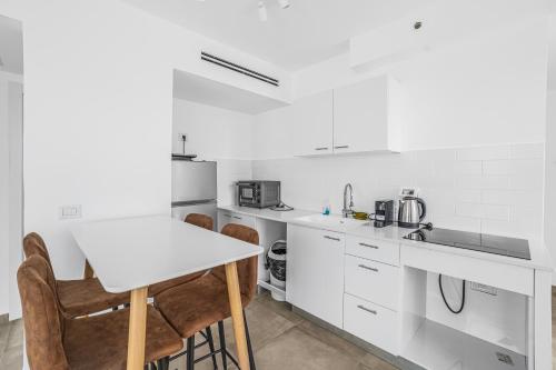 Dapur atau dapur kecil di J&G Suites