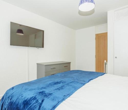 Katil atau katil-katil dalam bilik di Caul View Apartment in Dumfries