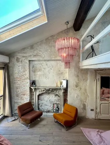 Charming and Design Attic Loft Central Milan in coolest area Navigli Ticinese photo 1