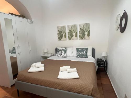 Postel nebo postele na pokoji v ubytování Casa Fico D'India