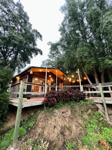 Zahrada ubytování Lodge Colchagua Camp