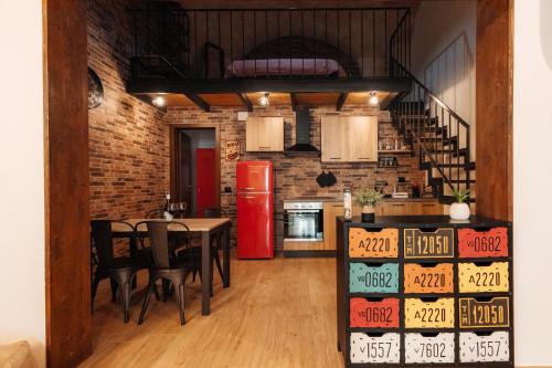 Kuchyň nebo kuchyňský kout v ubytování Lulù House