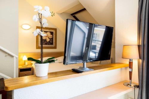 Televisyen dan/atau pusat hiburan di Residence - Cityzen - Geneve