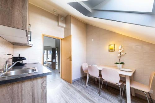 Dapur atau dapur kecil di Residence - Cityzen - Geneve