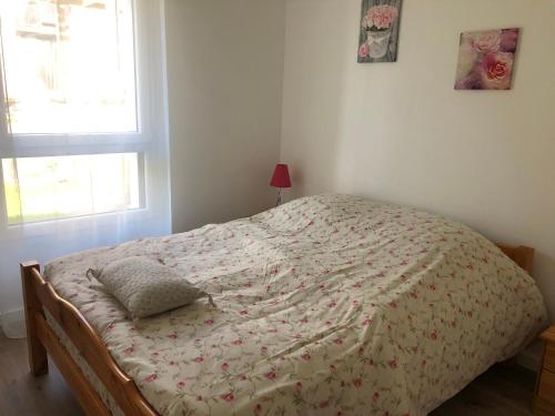 Katil atau katil-katil dalam bilik di Appartement Verson