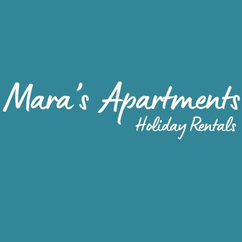 a blue background with the words management holiday rentals at Mara's Apartments Higuerón West - Luxurious & Sunny in Fuengirola