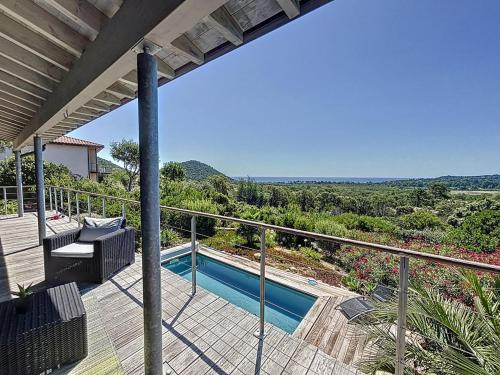 Villa Dalenassara, 14 pers, piscine chauffée, 2 min plage en voiture