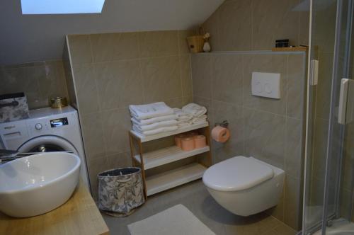 Koupelna v ubytování Nirvana Crikvenica