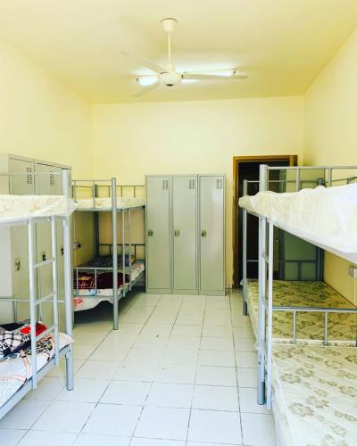 Krevet ili kreveti na kat u jedinici u objektu Room Finder