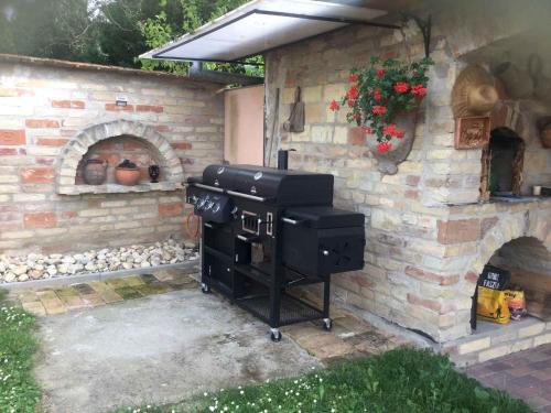 Gril pre hostí v apartmáne