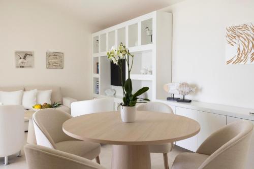 Χώρος καθιστικού στο Baia Bianca Suites