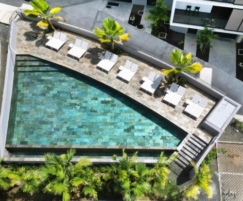 Der Swimmingpool an oder in der Nähe von Le Domaine de l'Anse Mitan