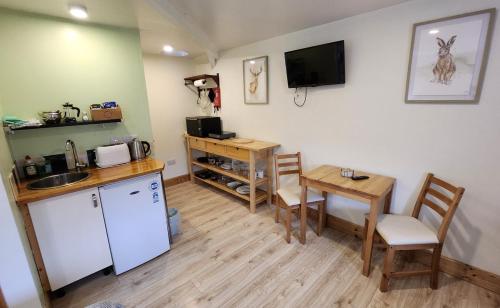 Η κουζίνα ή μικρή κουζίνα στο Inchnadamph Explorers Lodge