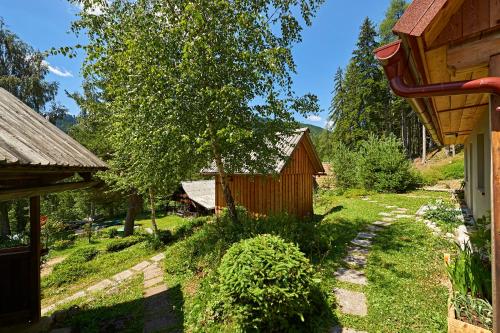 Zahrada ubytování Guesthouse Planinski Dom Majerhold