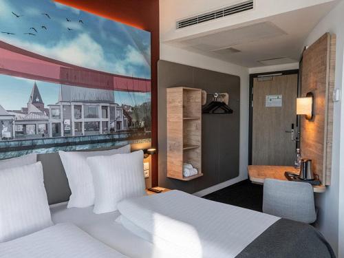 Posezení v ubytování B&B HOTEL Aalborg