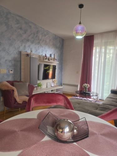 Η κουζίνα ή μικρή κουζίνα στο Apartman Ilic