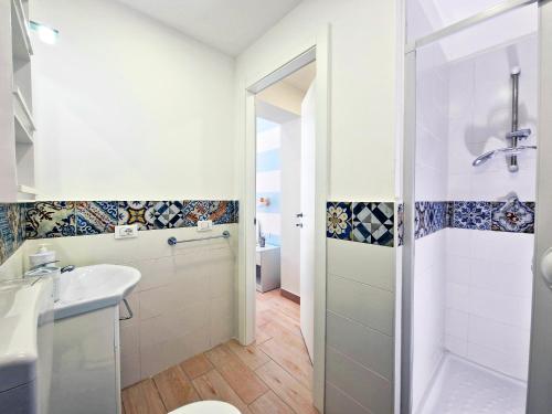 Koupelna v ubytování Casa Mo'