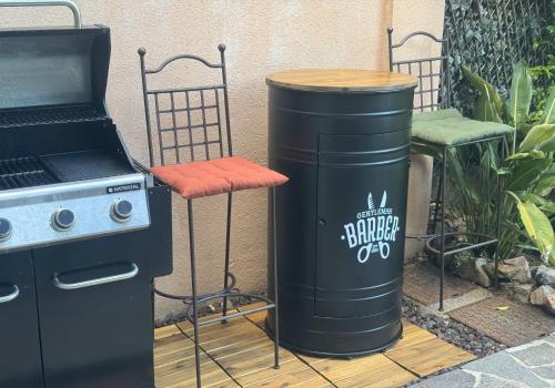 Εγκαταστάσεις μπάρμπεκιου για όλους τους επισκέπτες της παραθεριστικής κατοικίας