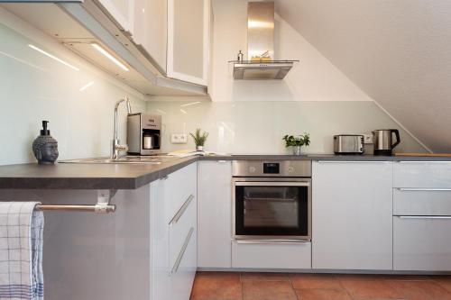 Dapur atau dapur kecil di Haus am Barg