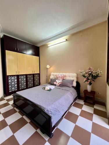 Ένα ή περισσότερα κρεβάτια σε δωμάτιο στο HnHome127