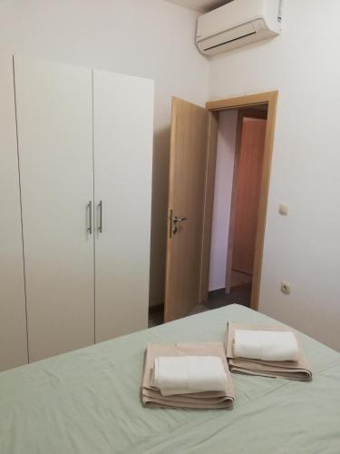 Ένα ή περισσότερα κρεβάτια σε δωμάτιο στο Apartman Milin