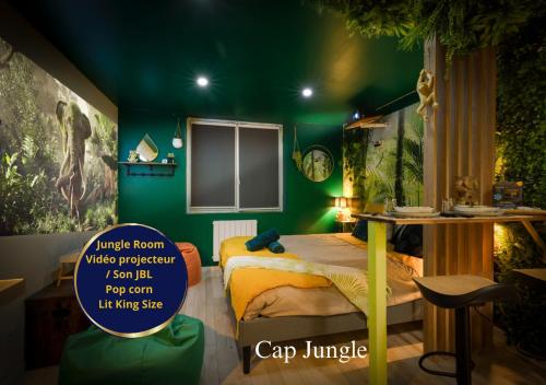 Cap Jungle Evasion: Cinema Netflix King size