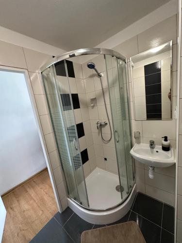Koupelna v ubytování Apartmán Na Šestce