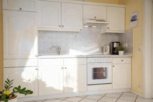 Køkken eller tekøkken på Haus am Hügel