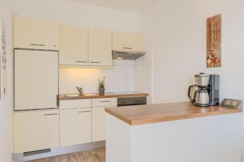 Dapur atau dapur kecil di Strandzeit Rettin