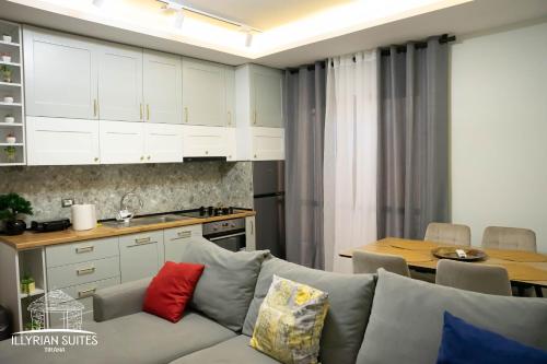 Zona d'estar a Agron's Suite