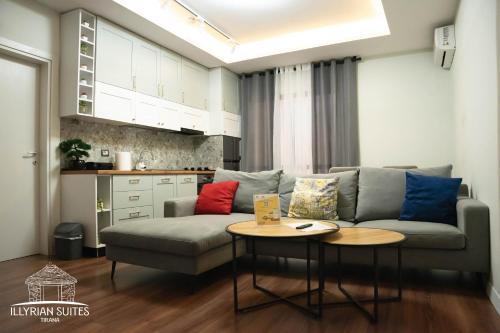 Zona d'estar a Agron's Suite