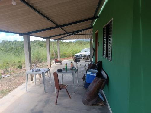 Αίθριο ή υπαίθριος χώρος στο Rancho Buriti das Araras