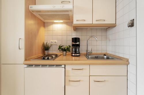 Køkken eller tekøkken på Stranddistel 4 Bootsblick