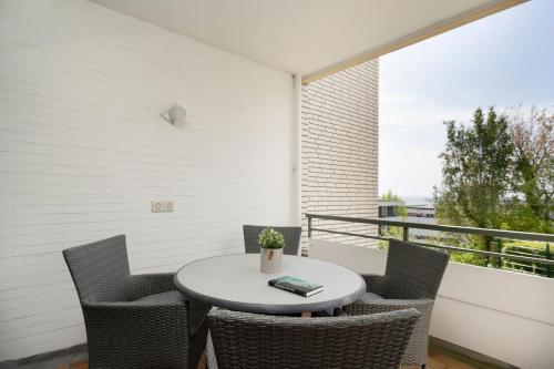 Balkón nebo terasa v ubytování Miramar Wohnung 510