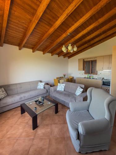 Posezení v ubytování SunView Villa