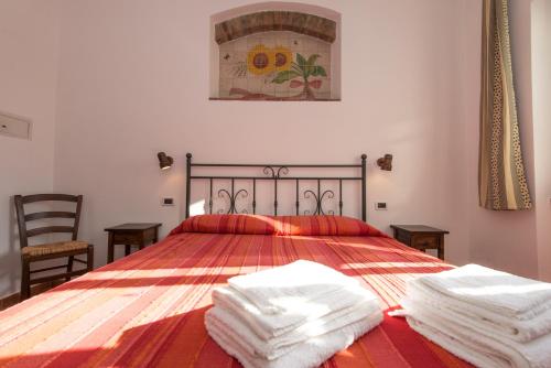 Voodi või voodid majutusasutuse Casa Vacanze Poggio Aprico toas