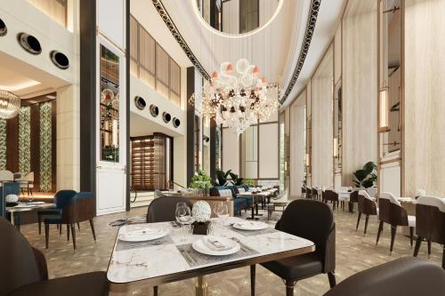 Χώρος καθιστικού στο The St. Regis Singapore