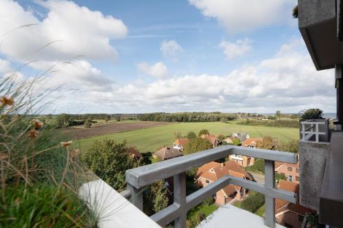 ein Blick vom Balkon eines Hauses in der Unterkunft Berolina Panorama Dahme in Dahme