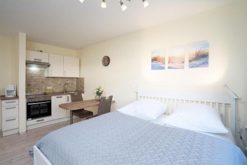 Kuchyň nebo kuchyňský kout v ubytování Haus Seeburg Ostseebrise Arosa