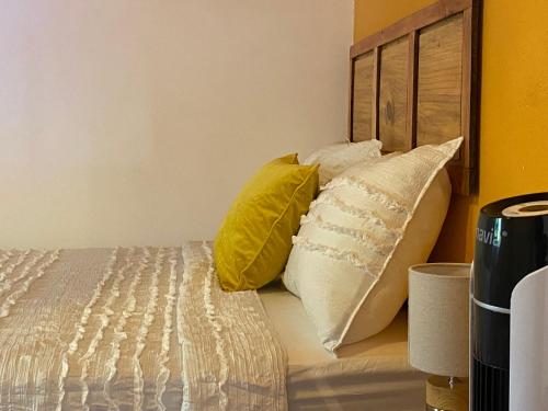 Postel nebo postele na pokoji v ubytování El Chirris B&B