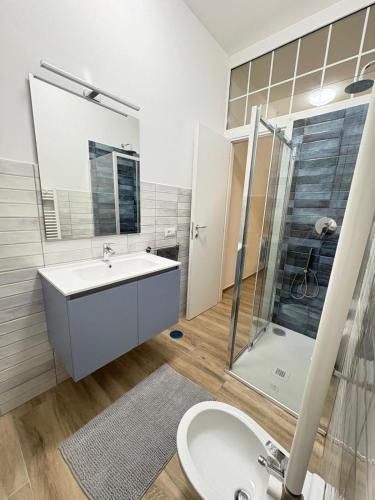 Koupelna v ubytování Maison 49