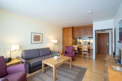 Kuchyň nebo kuchyňský kout v ubytování Haus Meeresstrand Seeseite